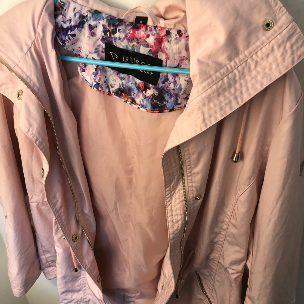 GUESS waterproof trench coat